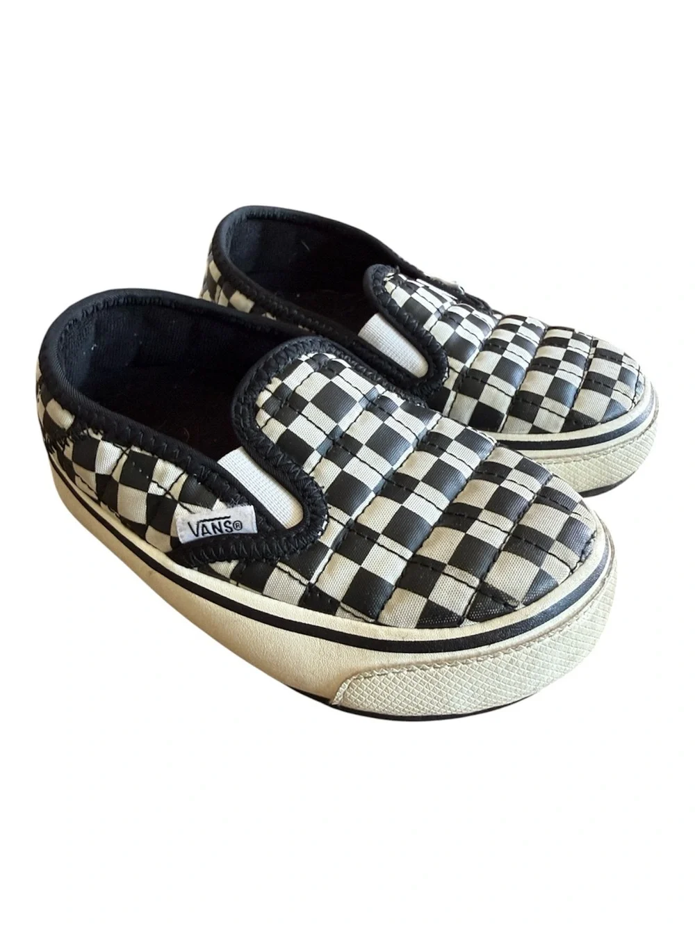 Vans | Slip-er 2 Checkerboard Cabin Shoes for Little Kids